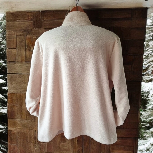 Tradition Country Collection Vintage Fall Beaded Fleece Sweater - Picture 2 of 10